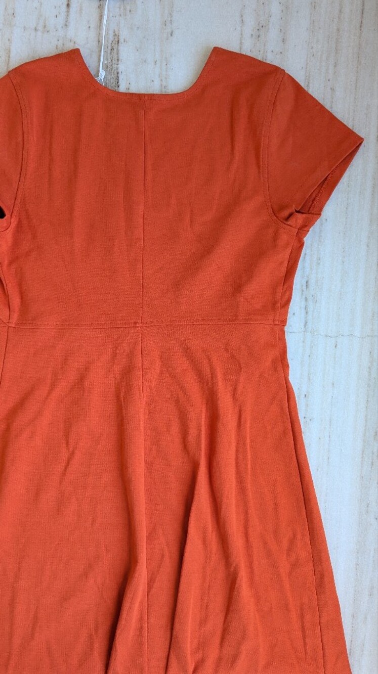 Everlane Orange Dress - Picture 4 of 5